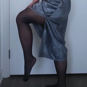 Blue Sheer Stockings